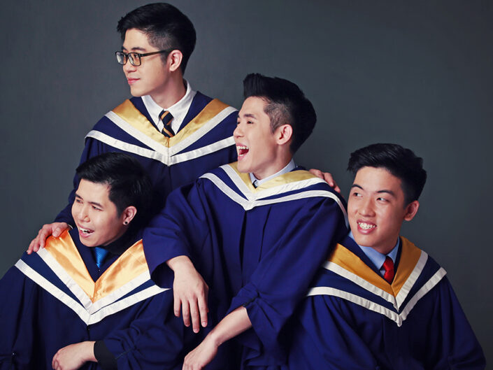 professional graduation photo shoot