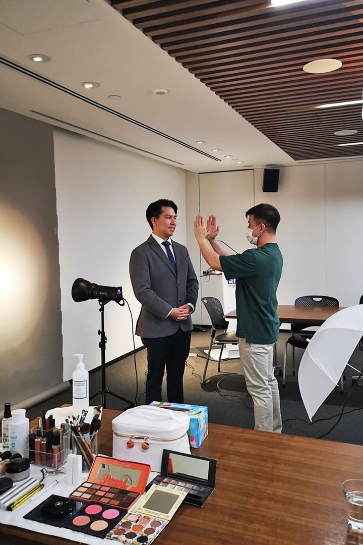 corporate photo studio in Singapore