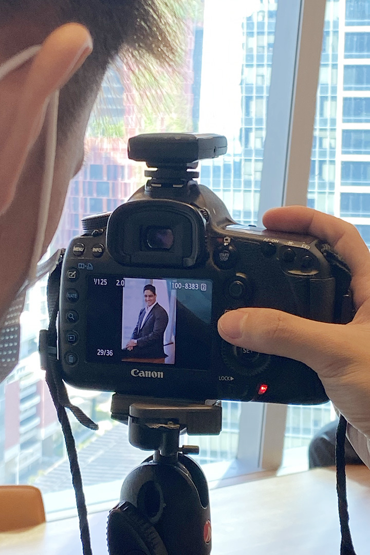 professional corporate photo studio Singapore