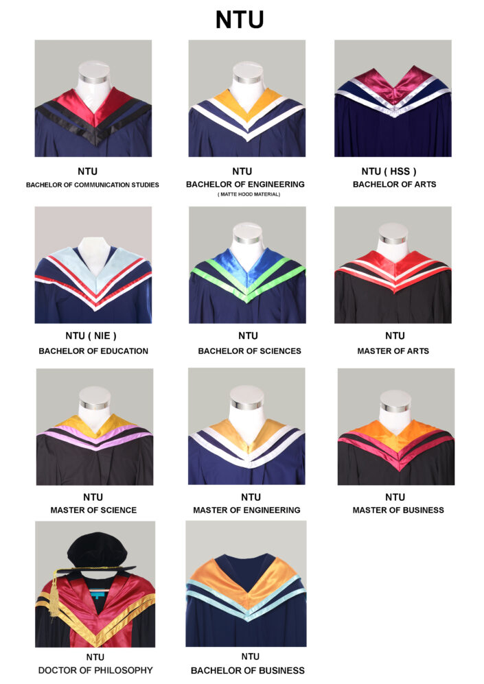 NTU Graduation Gowns Photography