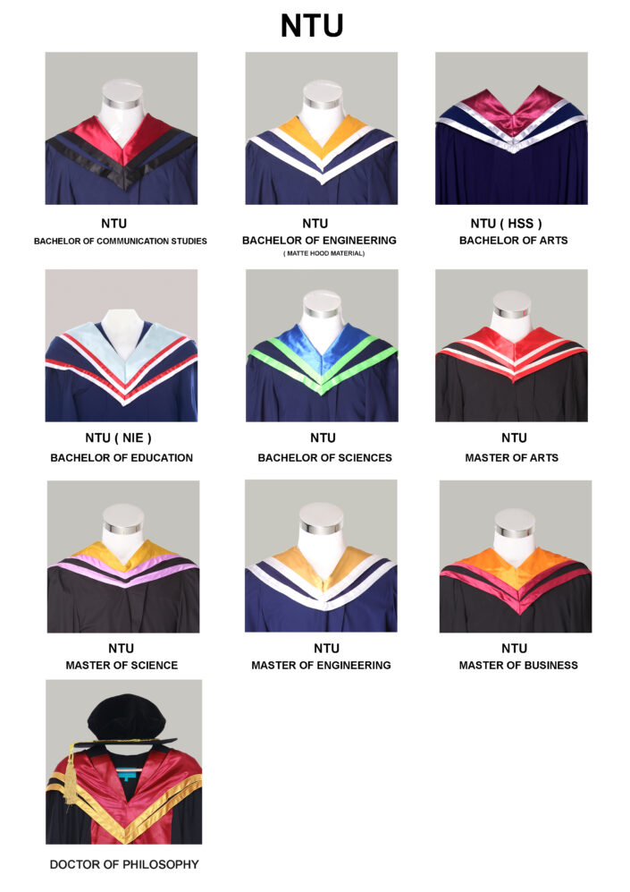 graduation robe colours
