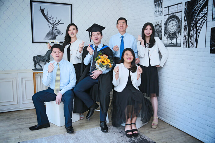 A Graduate With Family - Graduation Photography