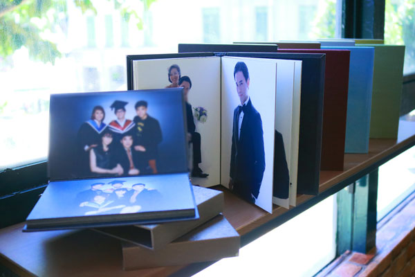 family photography album sample