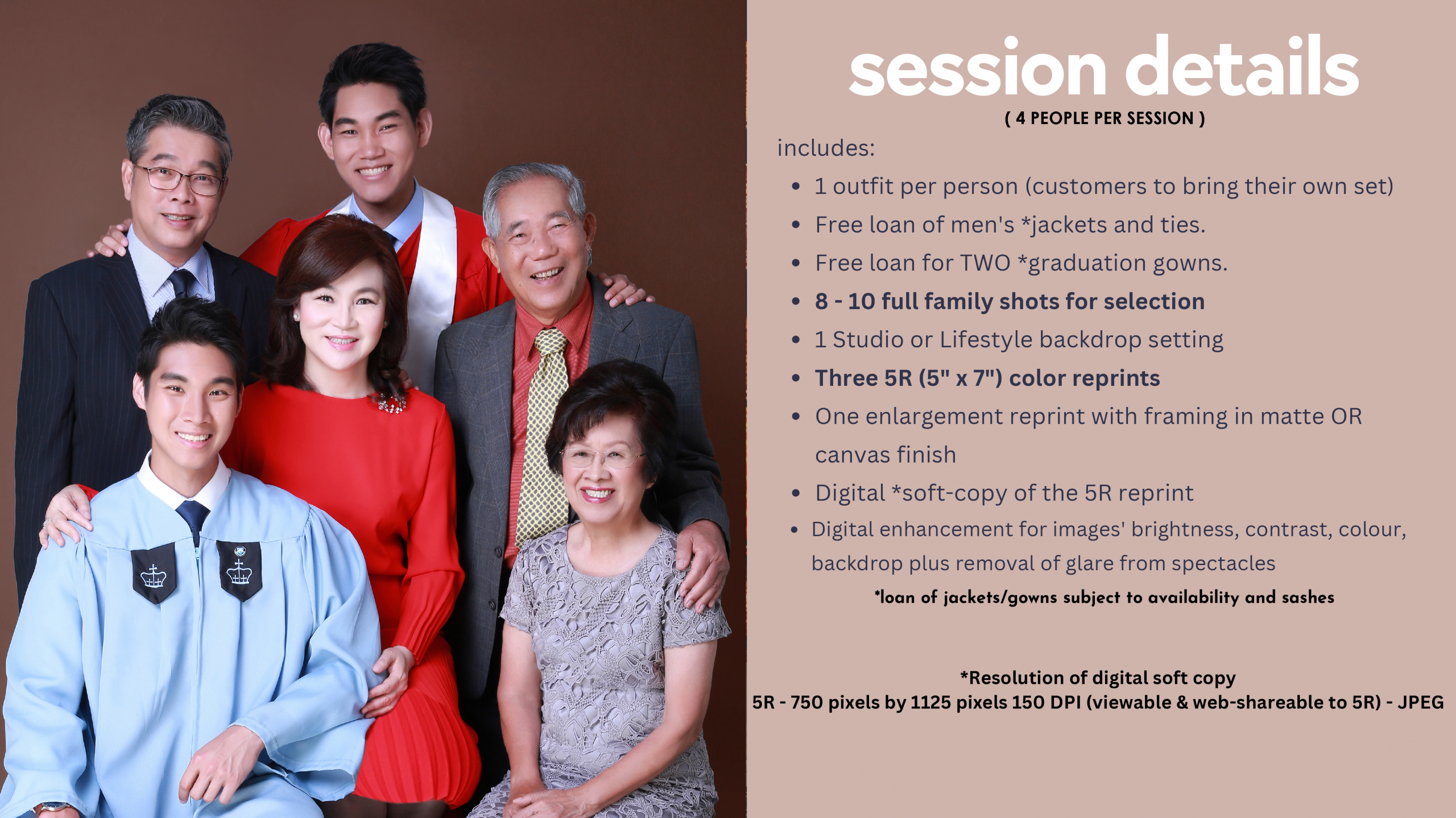 Session Details - Family Photography